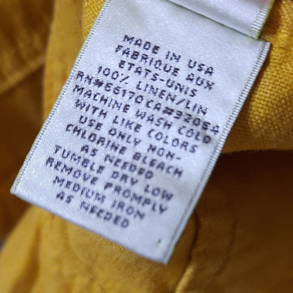 Elevenses Gold/Yellow Wide Leg Pants - Picture 4 of 13